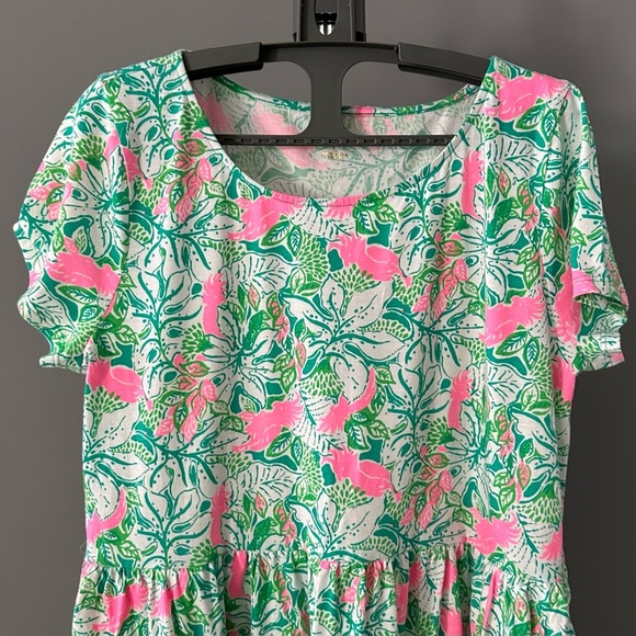 Lily Pulitzer Geanna Just Wing It Tiered Dress - Picture 4 of 8